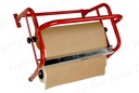Fast Mover Masking paper dispenser with tape applicator. 450mm wide. Wall mounted