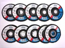 Fast Mover Zirconium flap disc. 115mm. 40 grit. 10 discs per pack