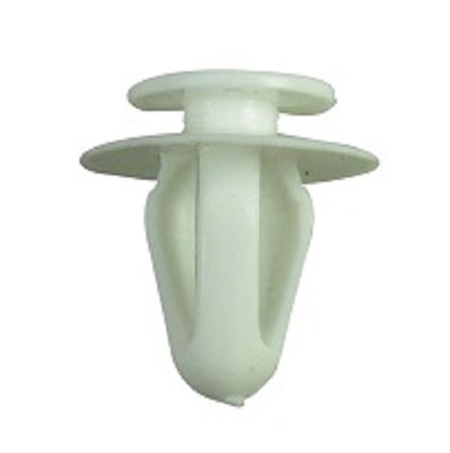 Fast Mover Trim Clip. White Panel Clip to fit 8mm Hole. PK 10