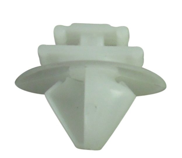 Fast Mover Trim Clip White Moulding Clip to fit 8mm Hole. PK
