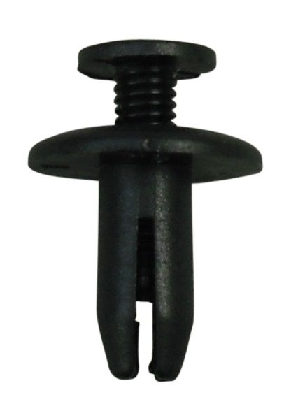 Fast Mover Trim Clip Black Screw Rivet to fir 6mm Hole. PK 10
