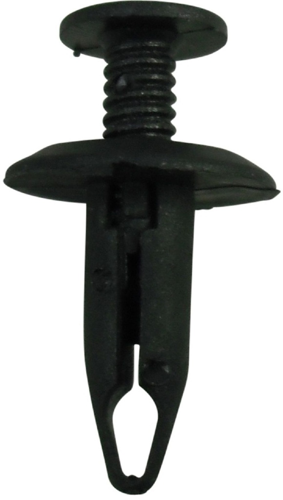 Fast Mover Trim Clip Blk Screw Rivet to fit 6.5mm Hole. PK 10