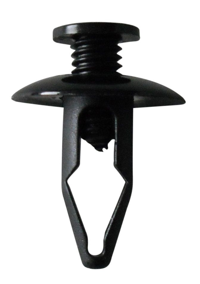 Fast Mover Trim Clip Black Screw Rivet to fit 8mm Hole. PK 10
