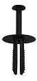 Fast Mover Trim Clip Black Push Rivet to fit 6mm Hole PK 10