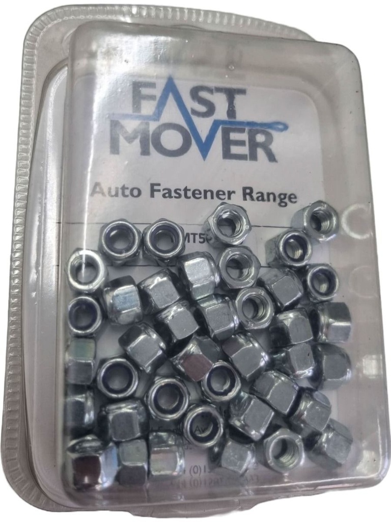 Fast Mover M6 LOCK NUTS pk40