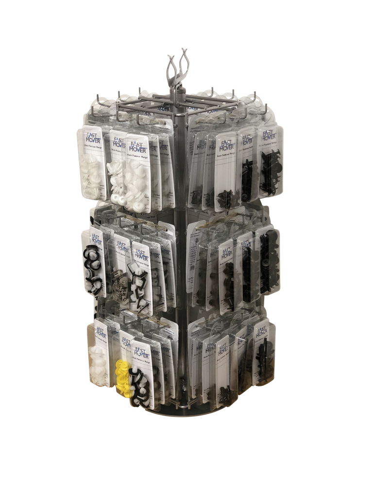 Fast Mover Trim Clip Counter Display Stand, 36 Sizes (x3)