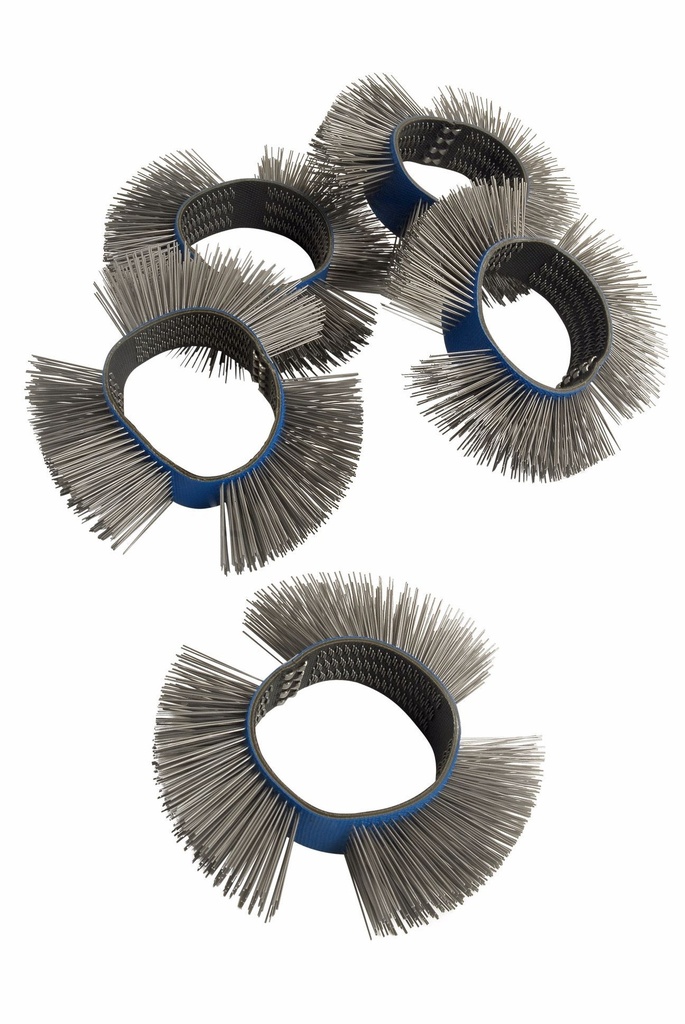 Fast Mover Wire brush wheels for FT1048 air tool. Fine. 5 wheels per pack