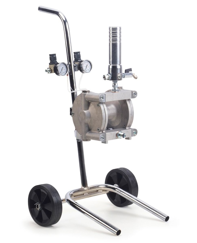 Fast Mover Double diaphragm pump kit with gun and hoses. 24ltrs free flow