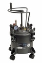 Fast Mover Paint pressure tank. 10ltr. Fitted with casters and manual agitator
