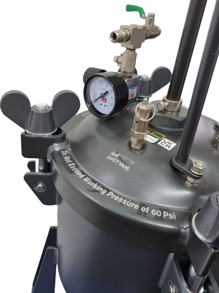 Fast Mover Pressure Feed Tank, 10Ltr Bottom Feed