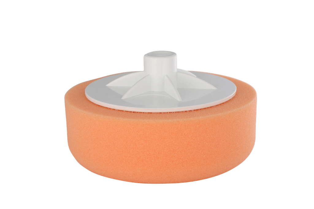 Fast Mover Hard orange compounding pad.150 X 50mm M14 thread