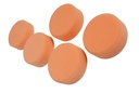 Fast Mover Hard orange compounding pad. 75 x 30mm.  5 pads per p