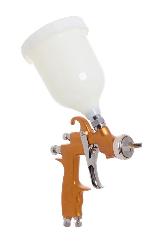 Fast Mover Spray Gun, Gravity Feed, LVLP, 600CC, 1.3mm Set Up