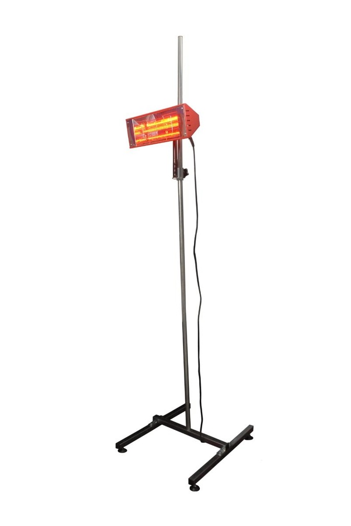 Fast Mover Infrared paint dryer on a stand with switch. 240volt 