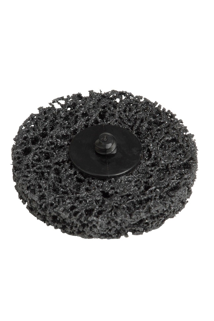 Fast Mover Surface preparation discs with roll on thread. 75mm .