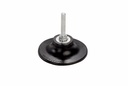 Fast Mover Backing pad with roll on thread . 75mm 6mm thread supplied with 6mm shank. 5 pads per pack