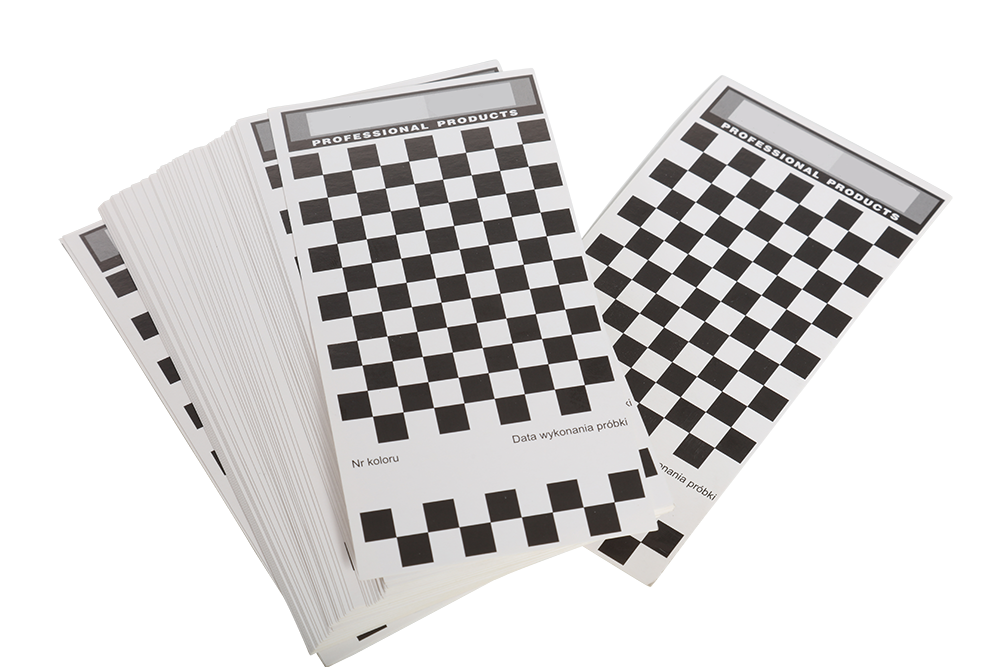 Fast Mover Card spray out & colour matching cards. 150mm 105mm. 