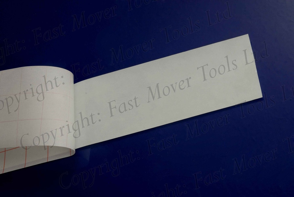 Fast Mover Badge logo adhesive strips. 300 x 50mm. 10 strips per