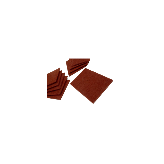 Fast Mover Surface conditioning pad medium red. 150 x 225mm. 10 pads per pack