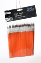 Fast Mover Paint touch up brushes no.4, 5mm. 200 brushes per pack