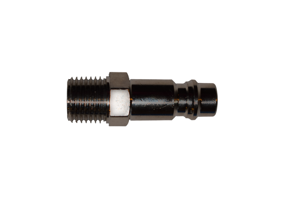 Fast Mover Safety coupling for air fed face mask. 1/4"bspp male thread