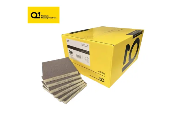 Q1 Double Sided Sanding Sponge Fine 230-500P (Box of 50)