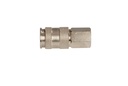 Fast Mover High-flow air fitting coupler with 1/4bsp female thread. 2 couplers per pack