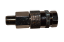 Fast Mover Safety coupling for air fed face mask. 1/4"bsp male thread