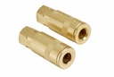 Fast Mover Air Fitting,U.KStyle,Quick Coupler,1/4 Female 2pcs