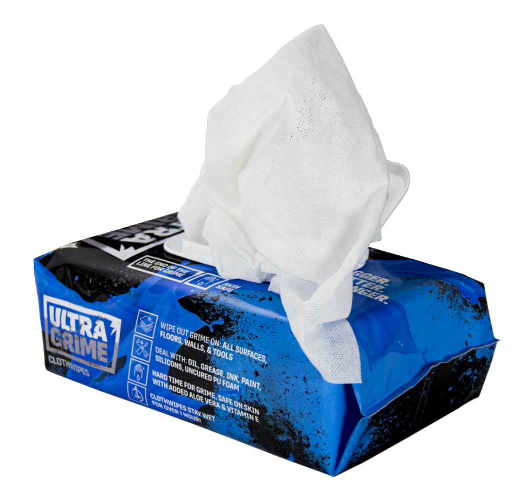 Fast Mover Ultragrime high performance paintshop hand wipes. 100