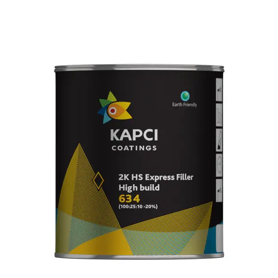 Kapci 634 1.25L - Black c/w Fast Hardener
