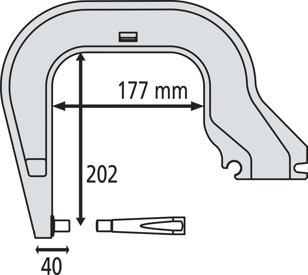 GYS C8 ARM (NON INSULATED)