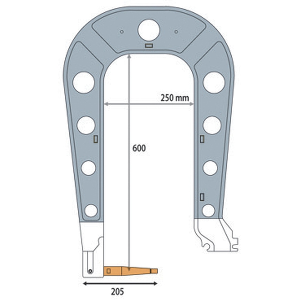 GYS C9 ARM (INSULATED) & WALL BRACKET