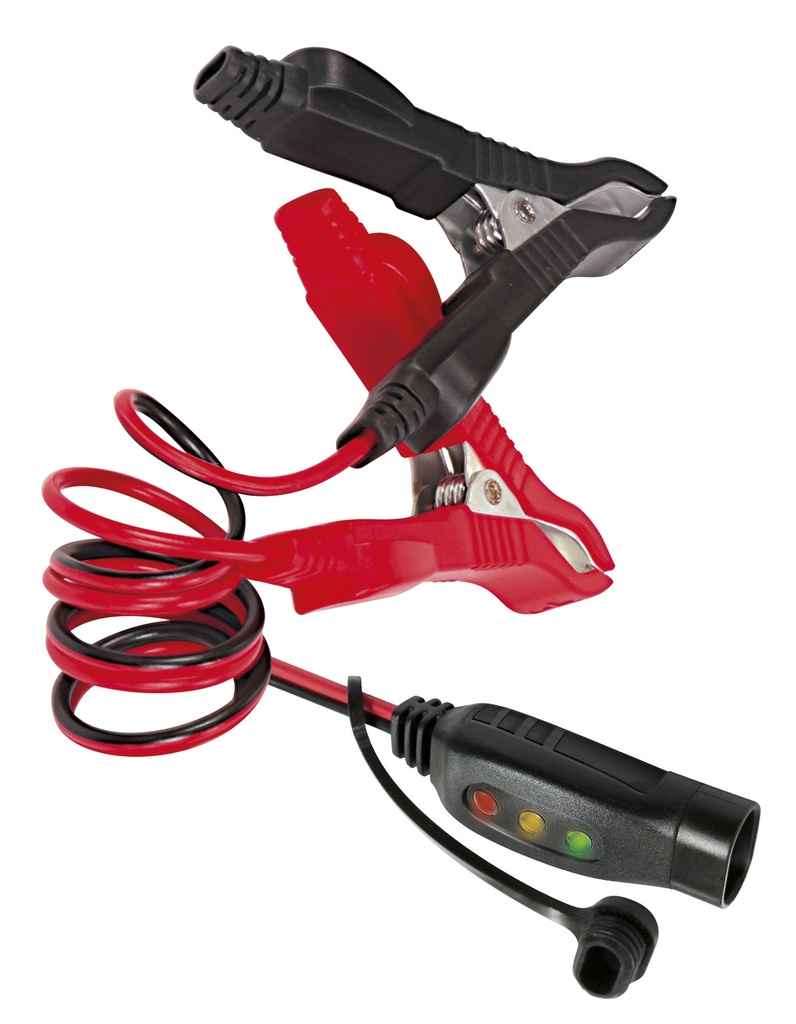 GYS CABLE & CLAMPS WITH CHARGE INDICATOR - GYSFLASH 1 TO 6