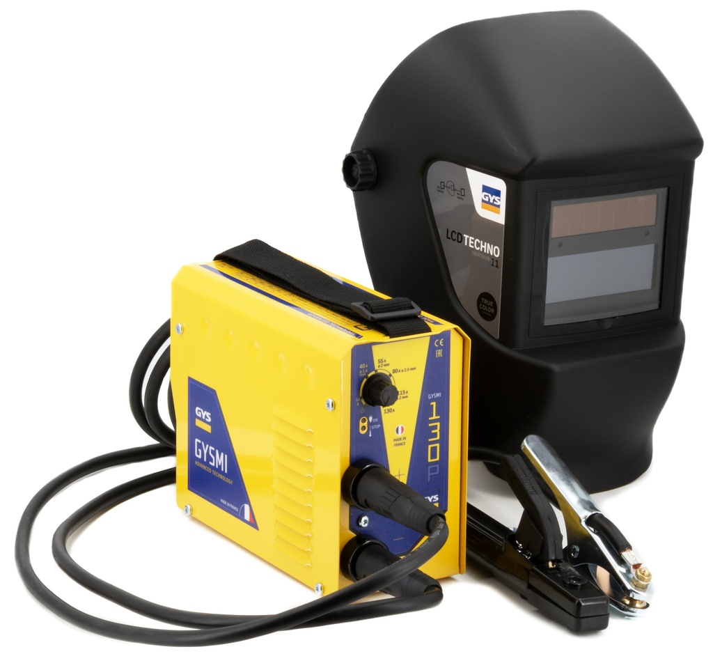 GYS BUNDLE GYSMI 130 P + LCD 11 HELMET