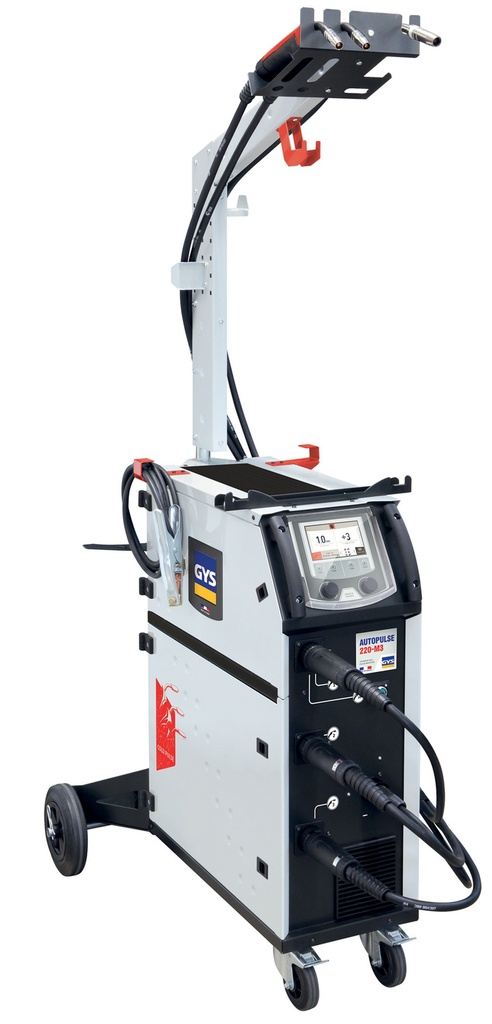GYS AUTOPULSE 220-M3 - 3 TORCHES INCLUDED