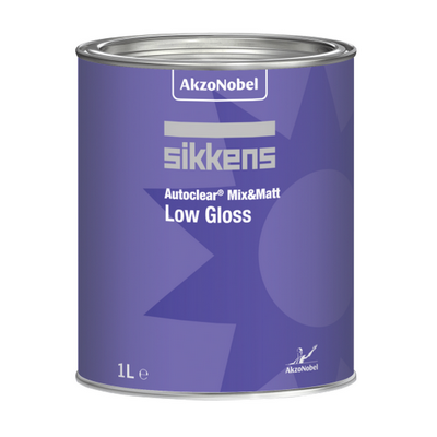1ltr Sikkens Autoclear Mix And Matt Low Gloss (Each)