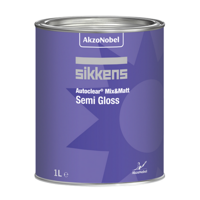 1ltr Sikkens Autoclear Mix And Matt Semi Gloss (Each)