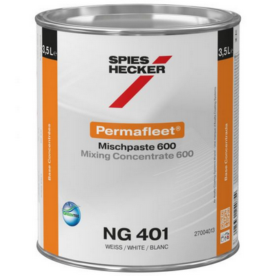 3.5ltr Spies Hecker Permafleet Series 600 NG 401 White Tinter (Each)