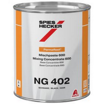3.5ltr Spies Hecker Permafleet Series 600 NG 402 Transparent Black Tinter (Each)