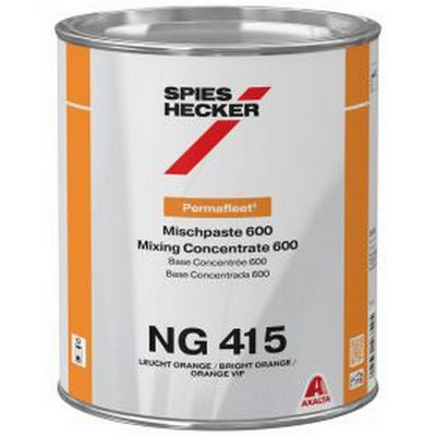 3.5ltr Spies Hecker Permafleet Series 600 NG 415Bright Orange Tinter (Each)