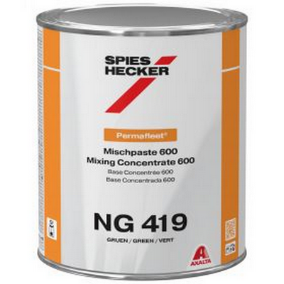 1ltr Spies Hecker Permafleet Series 600 NG 419 Green Tinter (Eac