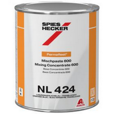1ltr Spies Hecker Permafleet Series 600 NL 424 Transparent Greenish Blue Tinter (Each)