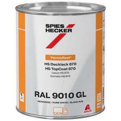 3.5ltr Spies Hecker RAL9010 White (Each)