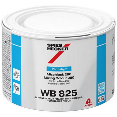 500ml Spies Hecker Permahyd Series 280 WB825 Black Tinter (Each)