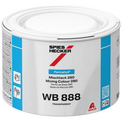 500ml Spies Hecker Permahyd Series 280 WB888 Transparent Tinter (Each)