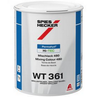 3.5ltr Spies Hecker Permahyd Hi-TEC 480 WT361 Brilliant Silver Tinter (Each)