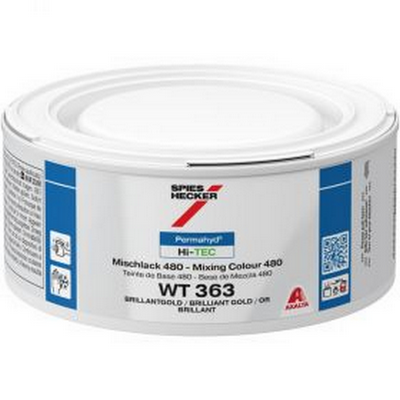 250ml Spies Hecker Permahyd Hi-TEC 480 WT363 Brilliant Gold Tinter (Each)