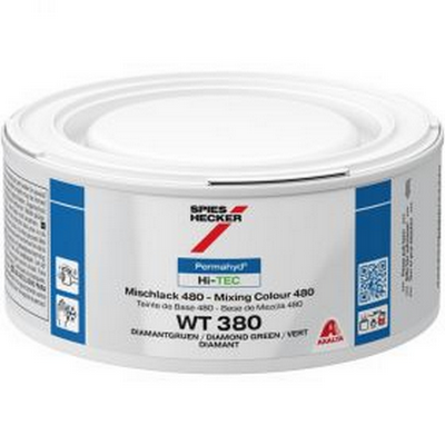 250ml Spies Hecker Permahyd Hi-TEC 480 WT380 Diamond Green Tinter (Each)