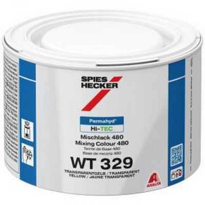 500ml Spies Hecker Permahyd Hi-TEC 480 WT329 Transparent Yellow 